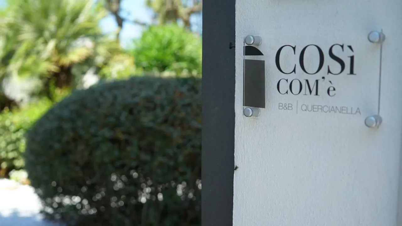 Cosi Com E Quercianella Hotel Livorno Bed & Breakfast